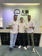 来自以色列客户来访启航广东钢化膜厂家